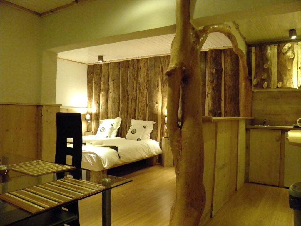 Bed and Breakfast Pyrenées Emotions Malvézie Habitación foto
